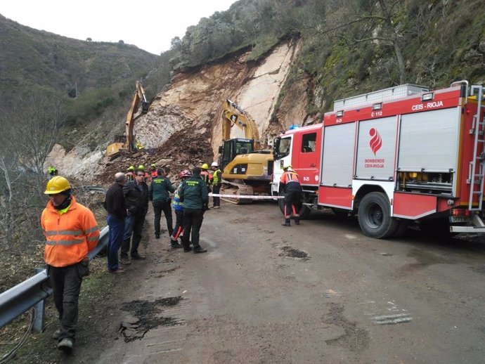 Archivo - Un trabajador de 60 años muere en Viniegra de Abajo en accidente laboral por desprendimiento de tierra