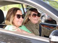 Celia y Amalia García Obregon, emocionadas tras conocer a Ana Sandra: "Súper mona, unos mofletes... Y muy buena"