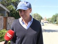 Alessandro Lequio, primeras imágenes tras la llegada a España de Ana Obregón y su nieta Ana Sandra