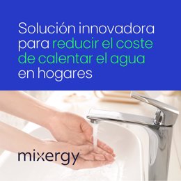 Cartel de la startup Mixergy.