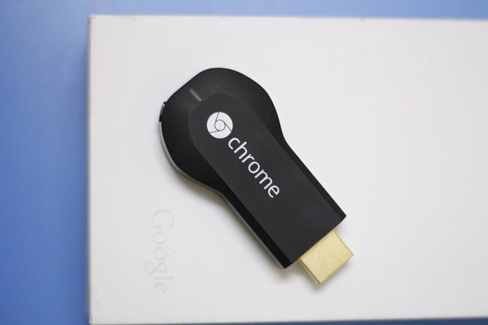 El Chromecast de primera generación de Google.