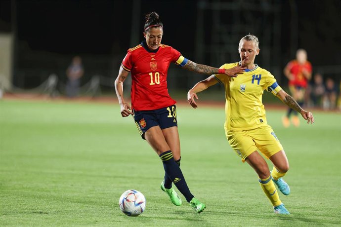 Archivo - Jennifer Hermoso durante un partido de la selección española
