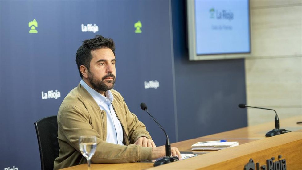 Archivo - El portavoz del Gobierno, Alex Dorado