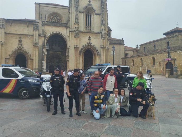 Imagen de la presentación de la carrera solidaria 'Ruta 091'.