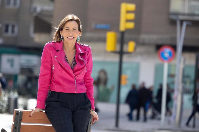 Archivo - La candidata del PP a la Alcaldía de Zaragoza, Natalia Chueca