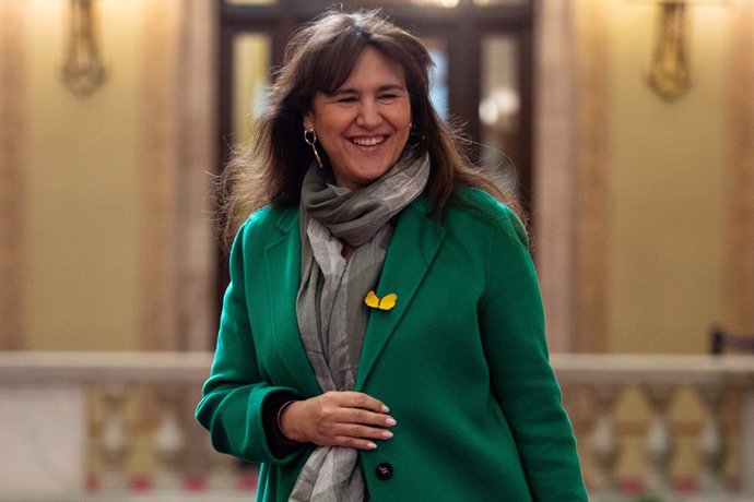 Archivo - La presidenta de Junts, Laura Borrs