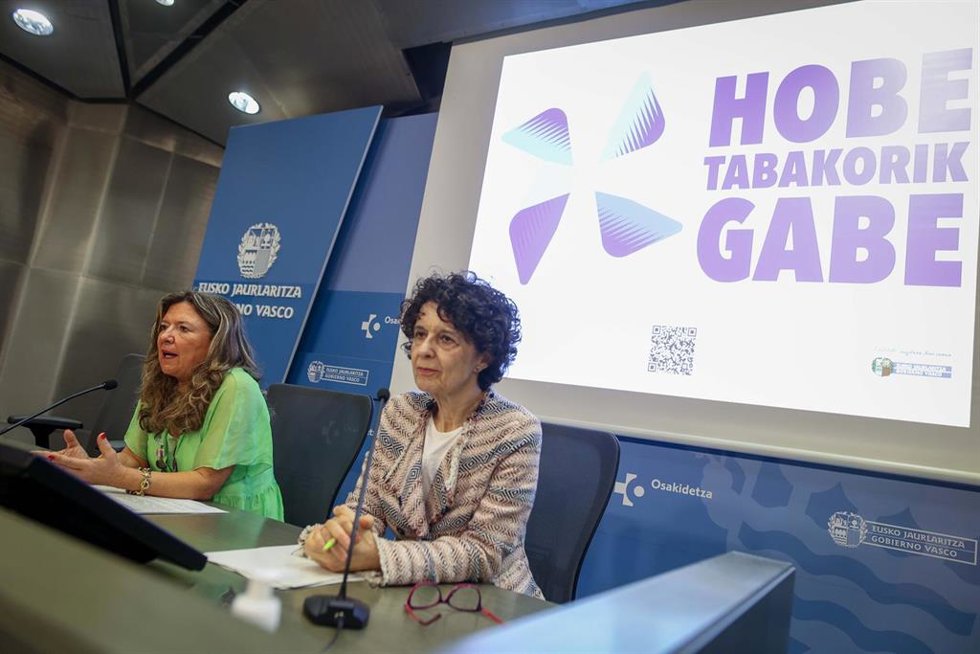 Gotzone Sagardui e Itziar Larizgoitia