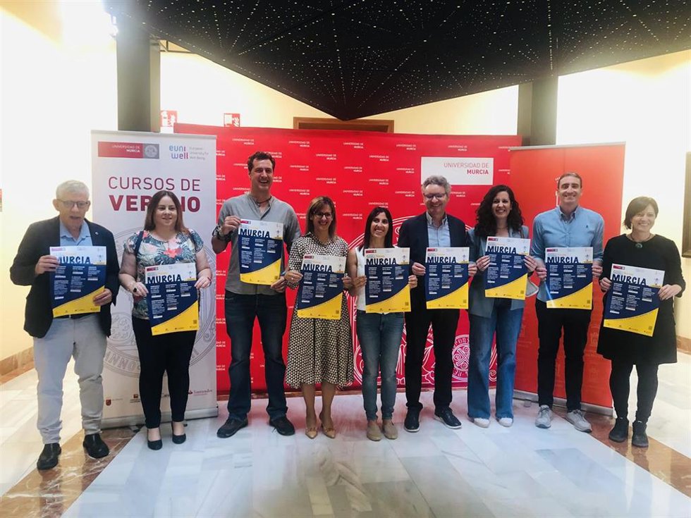 Presentación de los Cursos de Verano 2023 de la Universidad de Murcia presenta los Cursos de Verano 2023