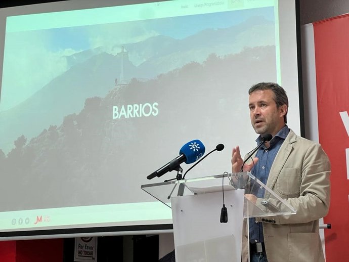 Archivo - Julio Millán en un acto de campaña.