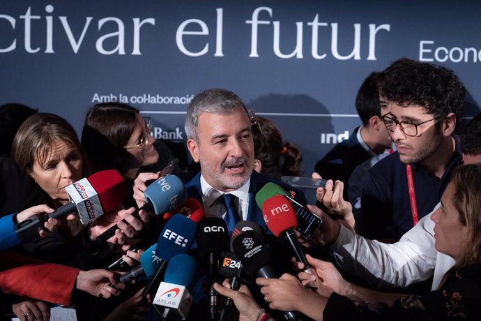 El candidat del PSC a l'alcaldia de Barelona, Jaume Collboni