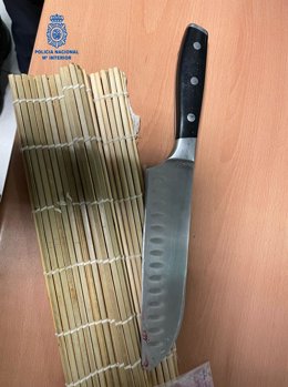 Detenido un hombre en Ibiza por herir a un otro en la mano con un cuchillo de cocina