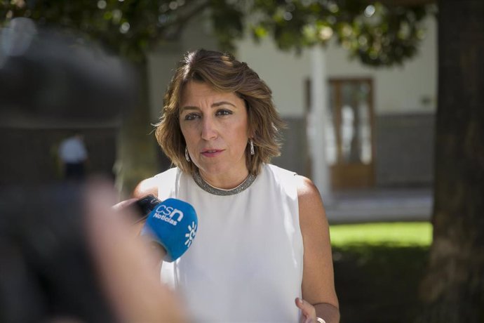 Archivo - La senadora socialista Susana Díaz