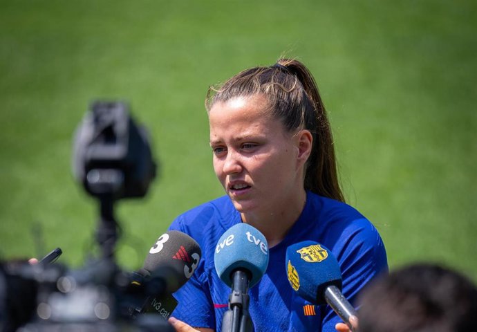 La jugadora del Bara Femení Claudia Pina