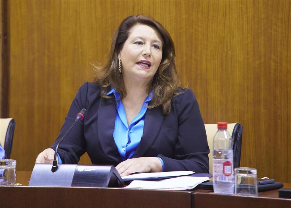 La consejera de Agricultura, Pesca, Agua y Desarrollo Rural, Carmen Crespo.