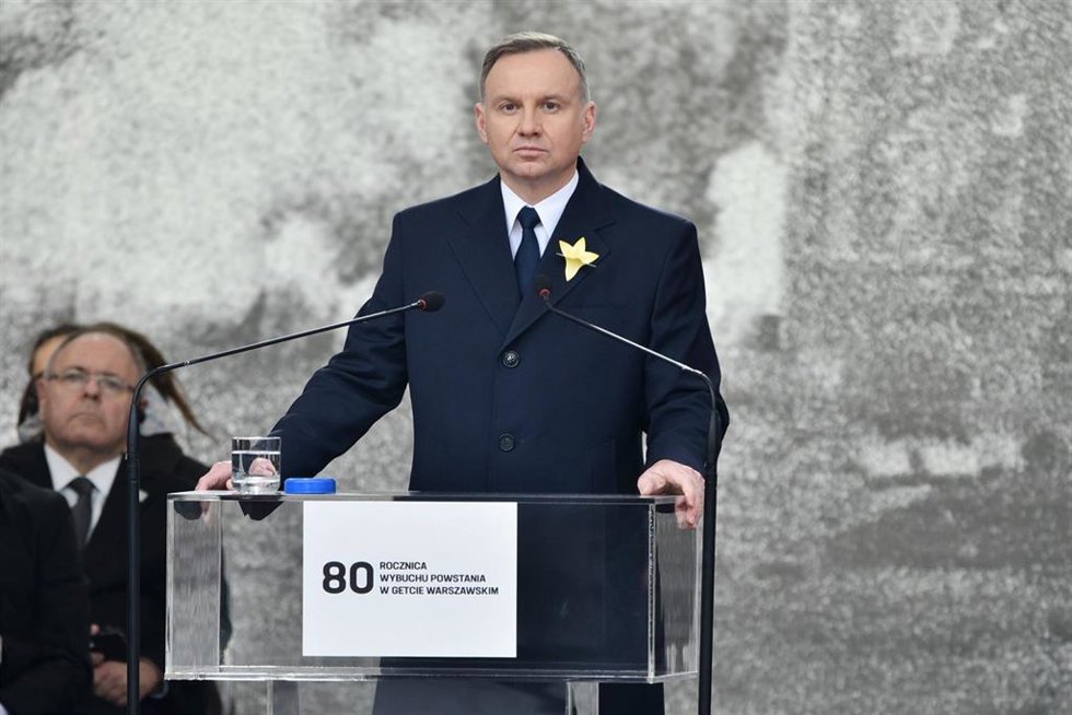 Archivo - El presidente de Polonia, Andrzej Duda.