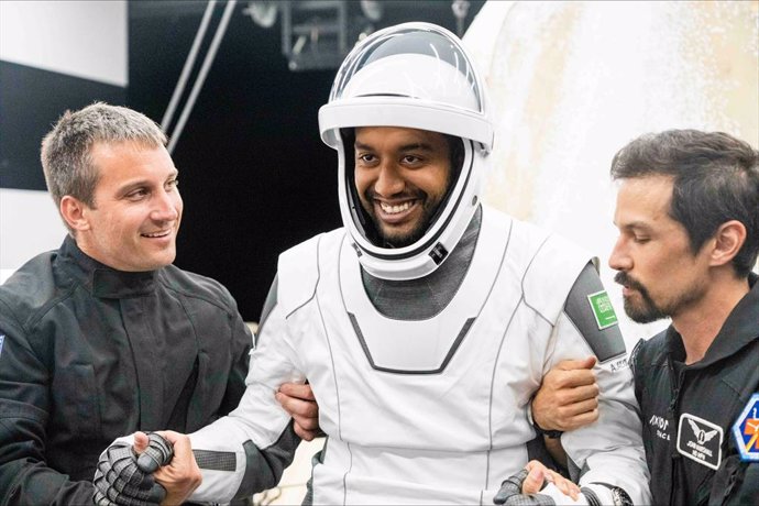 Saudi Astronaut Ali AlQarni returns safely following the successful AX-2 mission