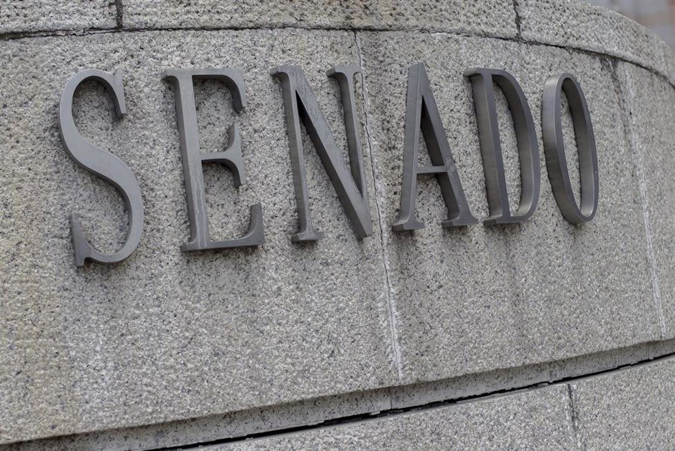 Archivo - Fachada del Senado de España