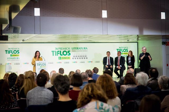 La ONCE entrega sus 36 Premios Tiflos de Literatura