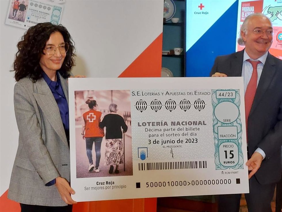 Sorteo Extraordinario Cruz Roja de Lotería Nacional