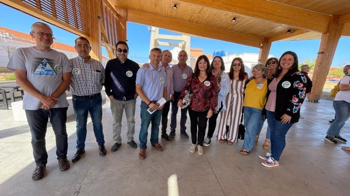 Concentración en la Universidad de Huelva.