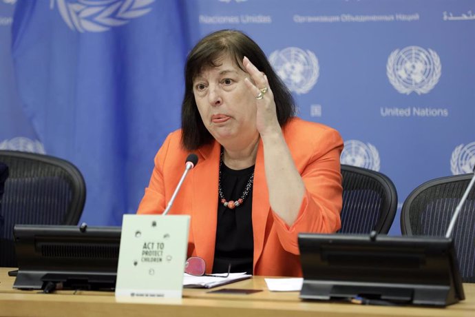 Archivo - La representante especial de la ONU para Menores y Conflictos Armados, Virginia Gamba