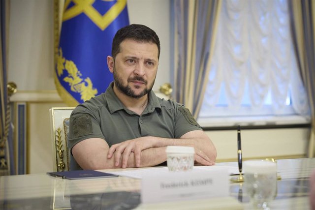 Ukrainian President Volodymyr Zelensky