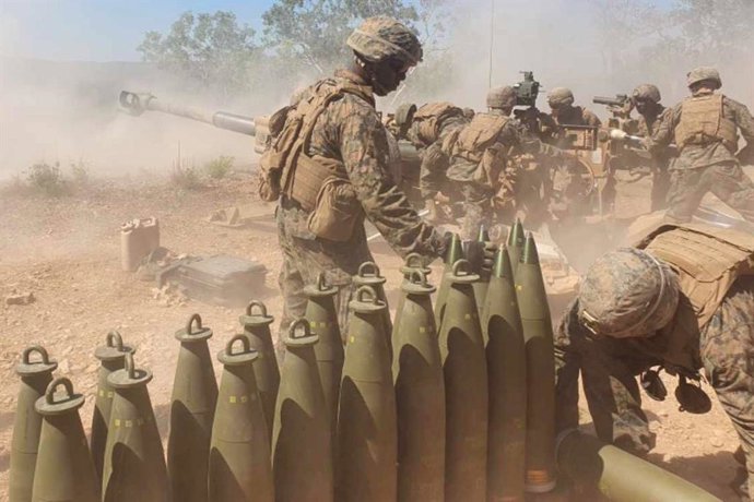 Archivo - Imagen de archivo de militares australianos.