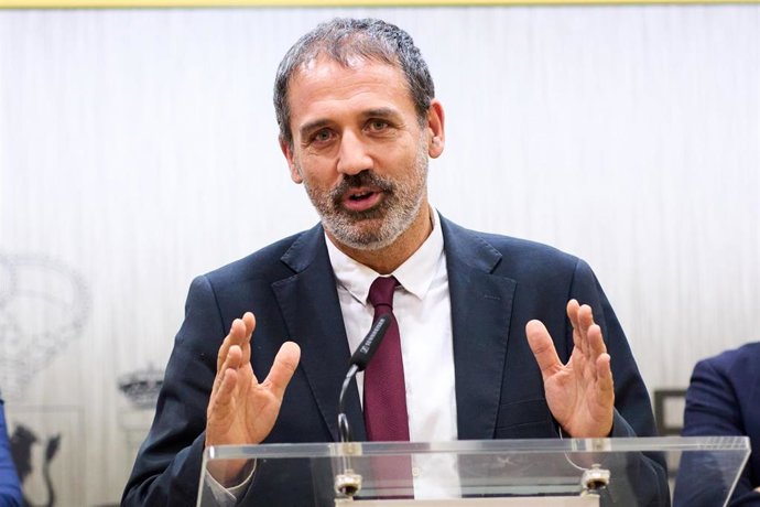 Archivo - El secretario general de Infraestructuras del Ministerio de Transportes, Xavier Flores. 