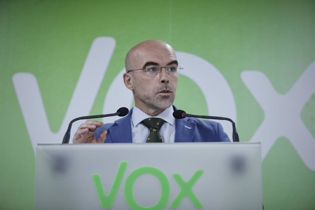 Archivo -  L'eurodiputat de Vox Jorge Buxadé, en una imatge d'arxiu
