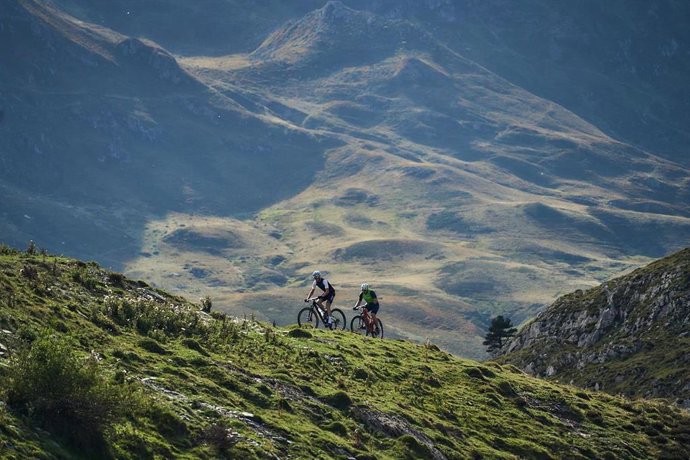 Ciclistas, en una de las rutas.