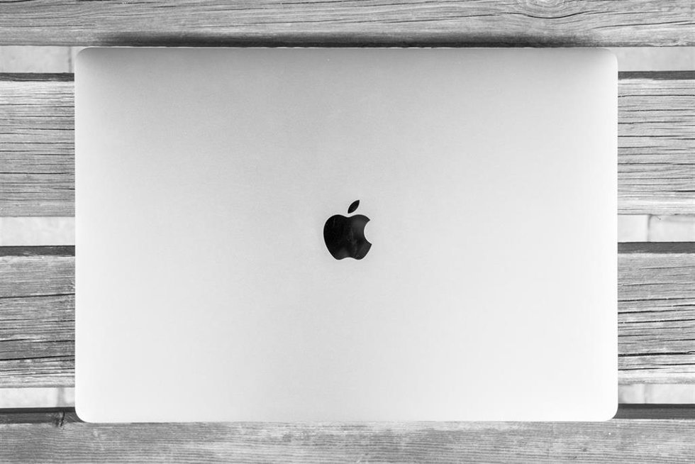 Un ordenador portátil de Apple