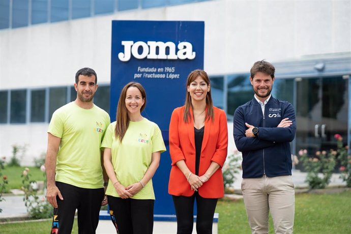 Joma dona material al proyecto de promoción de actividad física y estilos de vida saludable de la FDJ.