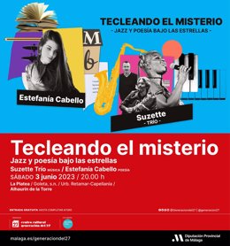 El ciclo de jazz y poesía del Centro del 27 vuelve a Alhaurín de la Torre con Estefanía Cabello y Suzette Trío