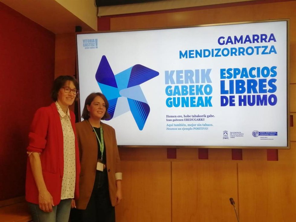 Los complejos deportivo de Gamarra y Mendizorroza se suman a los espacios libres de humo