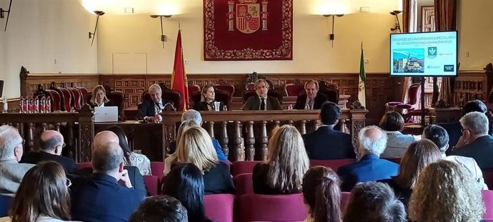 Un momento del congreso 'Reflexiones sobre el futuro de la Ley de la Jurisdicción Contencioso Administrativa' -