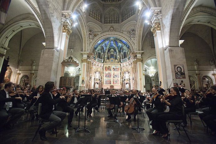 Archivo - La Orquesta de Valncia vuelve a la Catedral con Haydn y la Sinfonía núm. 3 con órgano de Saint-Sans