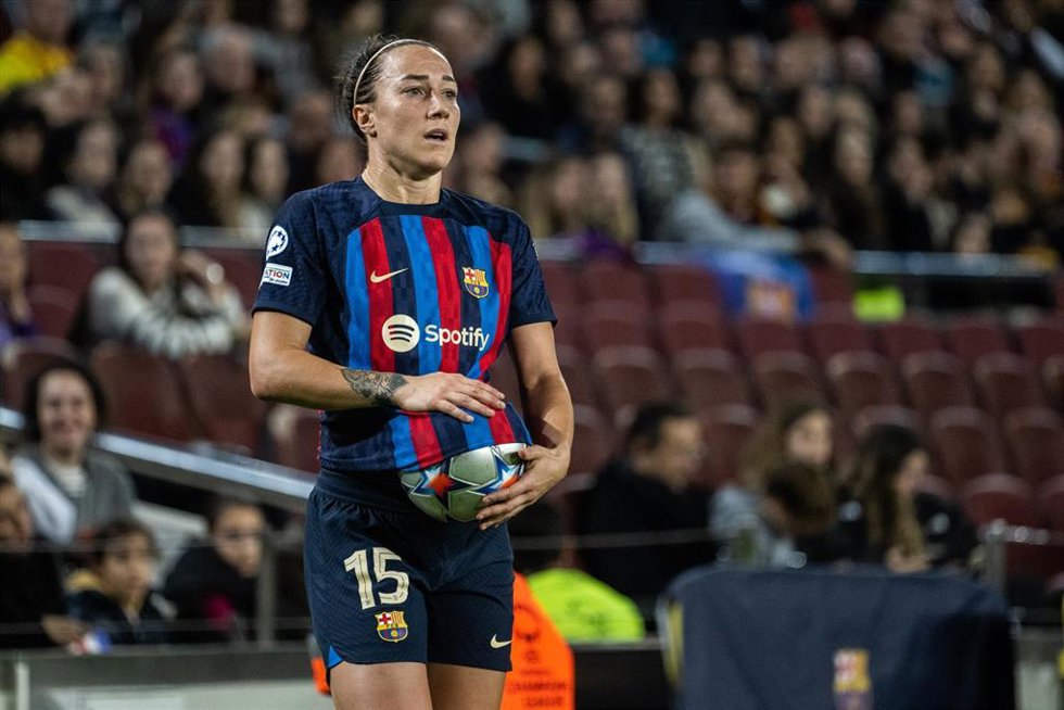 Archivo - Lucia Bronze of FC Barcelona looks on during UEFA Women Champions League, football match played between FC Barcelona and Bayern Munich at Spotify Camp Nou on November 24, 2022 in Barcelona, Spain.