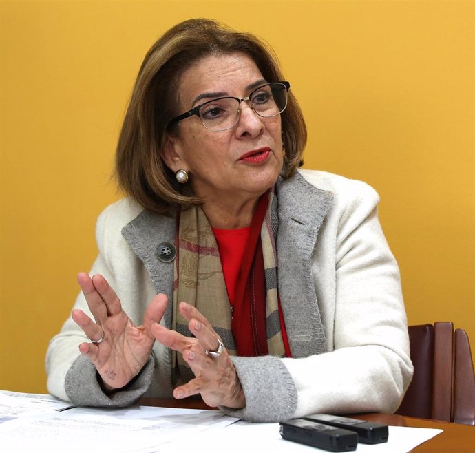 Archivo - La procuradora general de Colombia, Margarita Cabello.