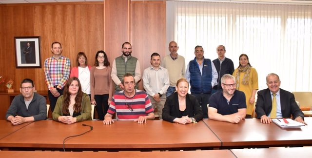 Miembros del Consejo Agrario Provincial de Soria.