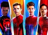 Foto: Tobey Maguire, Andrew Gafield y Tom Holland en el tráiler de Spider-Man: Cruzando el Multiverso