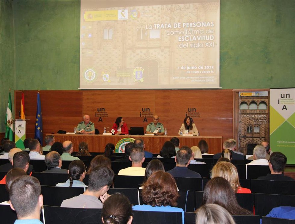 Inauguración de la jornada sobre trata de personas