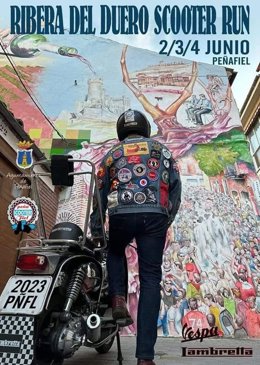 Peñafiel Ribera del Duero Scooter Run.