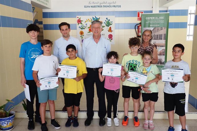 Finaliza el Taller Municipal de Robótica de Palos de la Frontera.