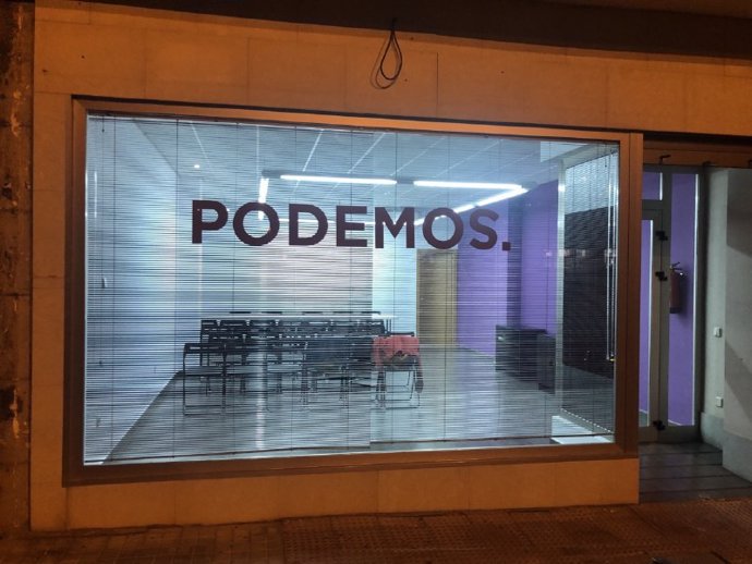 Archivo - Sede de Podemos en Toledo.