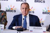 Foto: Lavrov destaca el principio de no intervención entre los países de los BRICS