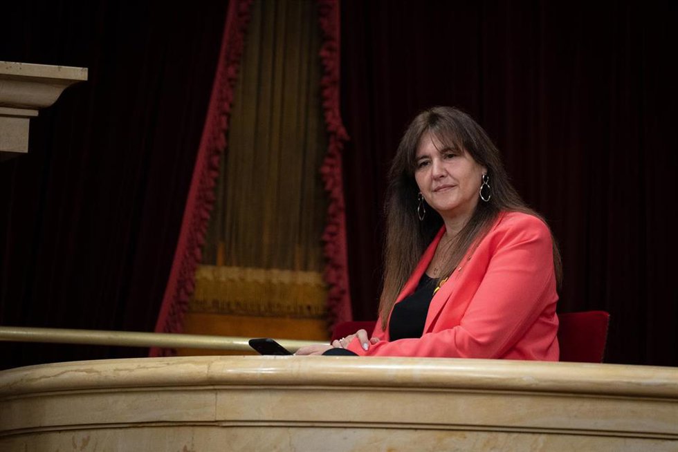 Archivo - La presidenta de Junts, Laura Borrs