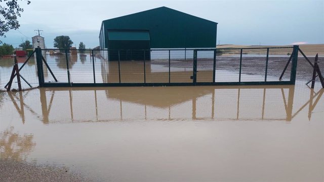 Asaja atribuye las últimas inundaciones en Valladolid a la falta de diligencia de la CHD en mantenimiento de regueras.