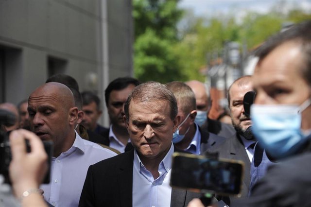 Archivo - El opositor prorruso ucraniano Viktor Medvedchuk.