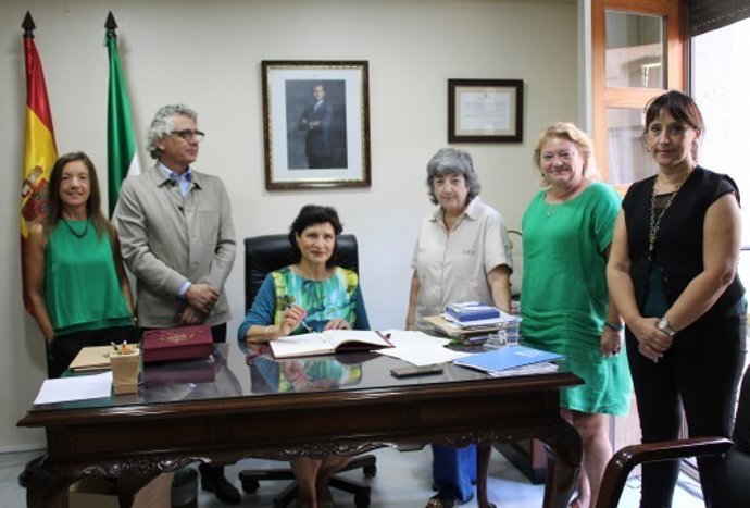 La delegada de Justicia en Almería.