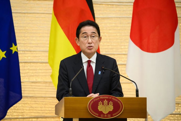 Archivo - El primer ministro japonés, Fumio Kishida